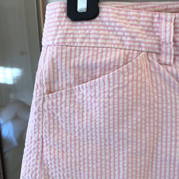 JCrew Seersucker short-light pink - Picture 3 of 4